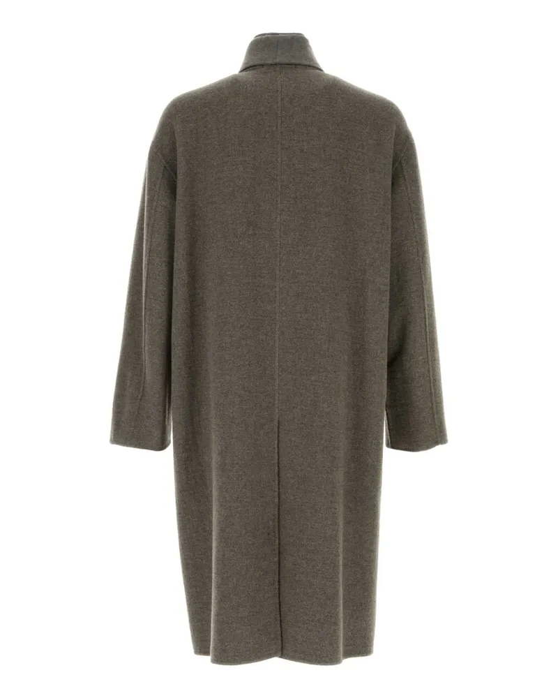 Giorgio Armani Cashmere Blend Coat — Brown Brown