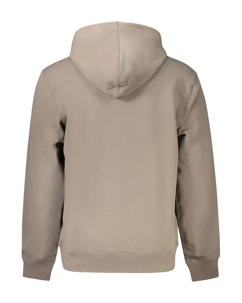 Calvin Klein Regenerative Cotton Hoodie — Brown Brown