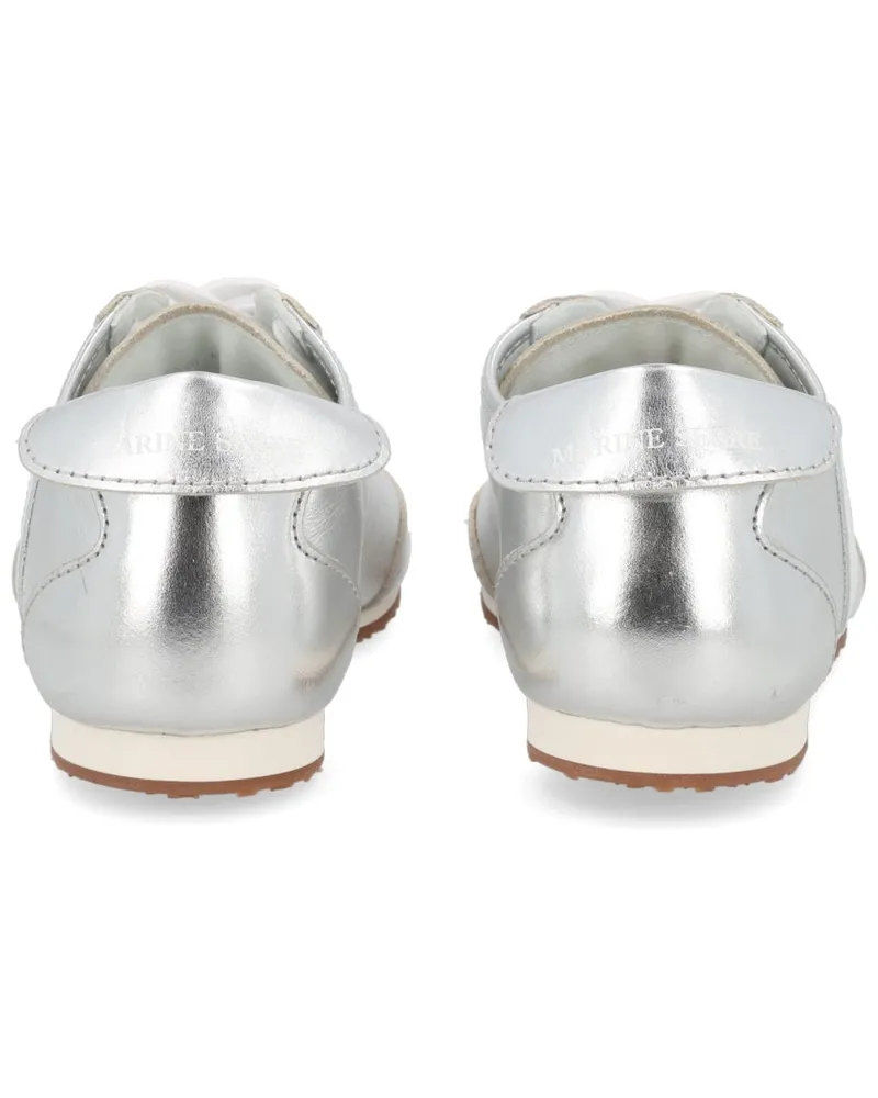 Marine Serre Astra Sneaker — Silver Silver