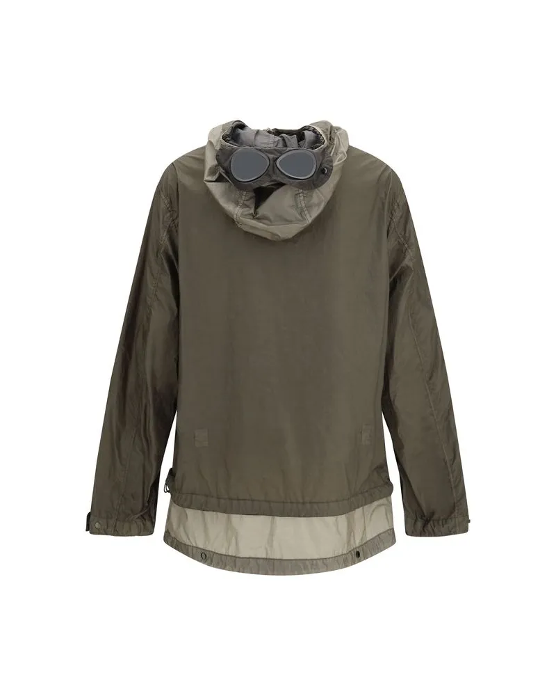 C.P. Company Men's Bicolor Polyamide Clothing Gray