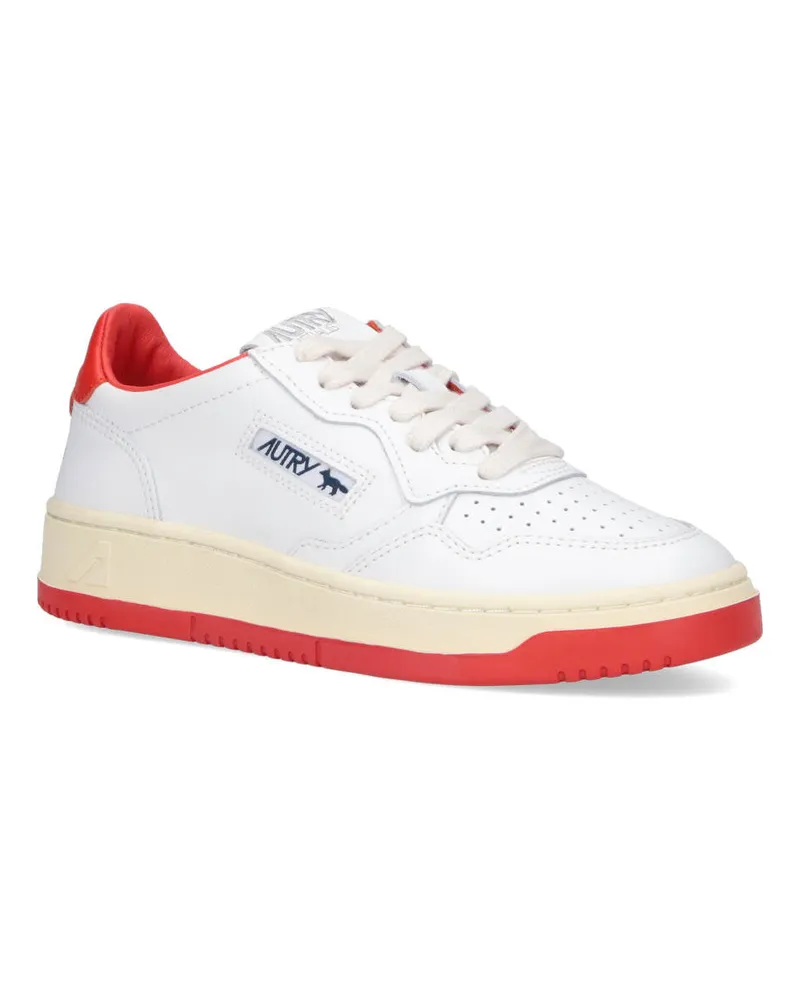 AUTRY Women's Sneakers White Upper: Cow Leather White