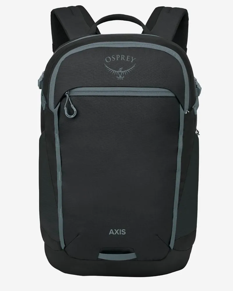 Osprey Men's Axis Backpack Black Recycled Polyester Backpacks Black