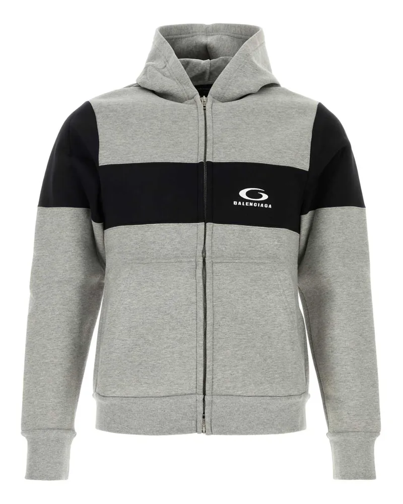 Balenciaga Hoodie Sweatshirt — Gray Gray