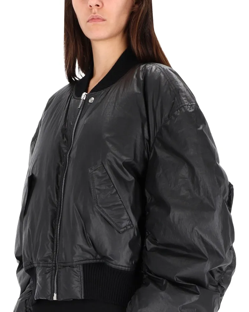 Rick Owens Bomber Jacket — Black Black