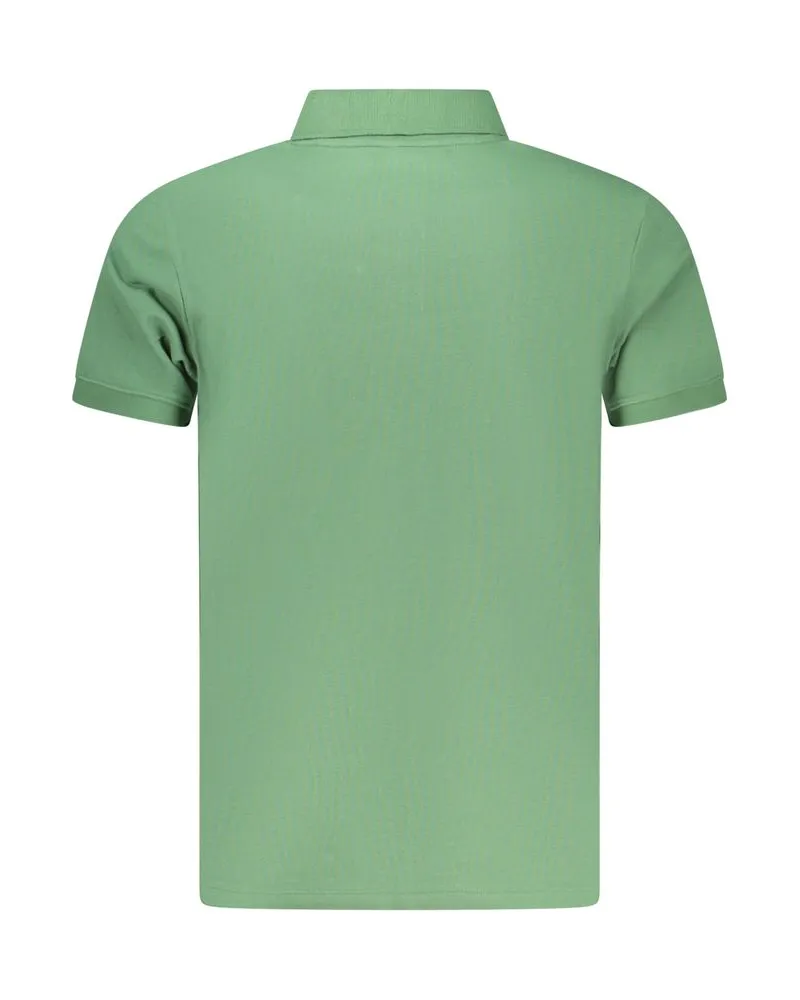 Timberland Cotton Slim Fit Polo — Green Green
