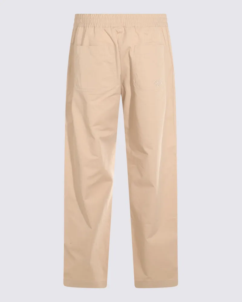 Kitsuné Men's Trousers Dune _100 % Co Beige
