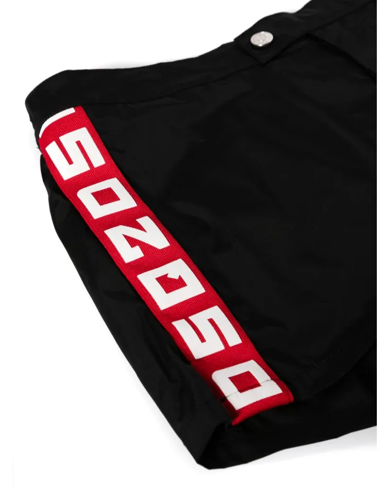 Dsquared2 Men's Side Logo Swim Shorts Black Clothing > Beachwear Black
