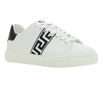 Men's Low Top Sneakers White+black