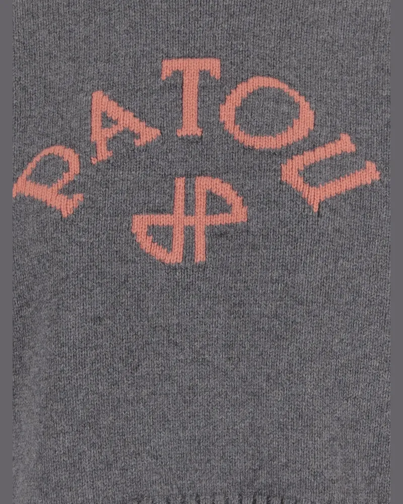 Patou Women's Sweater Wool And Cashmere Grey Gray