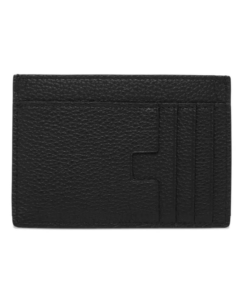 Tom Ford Men's Card Holder Black Calfskin Wallets & Cardholders Black