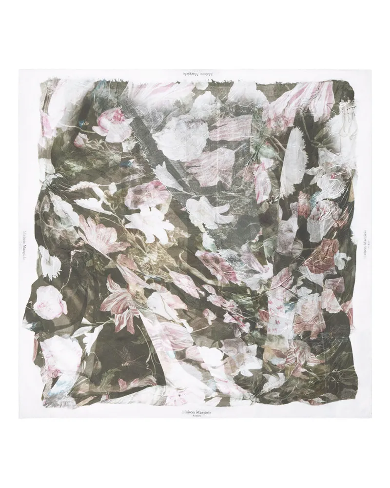 Maison Margiela Women's Scarfs Multicolour Silk Multicolor