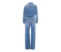 Denim Jumpsuit — Blue