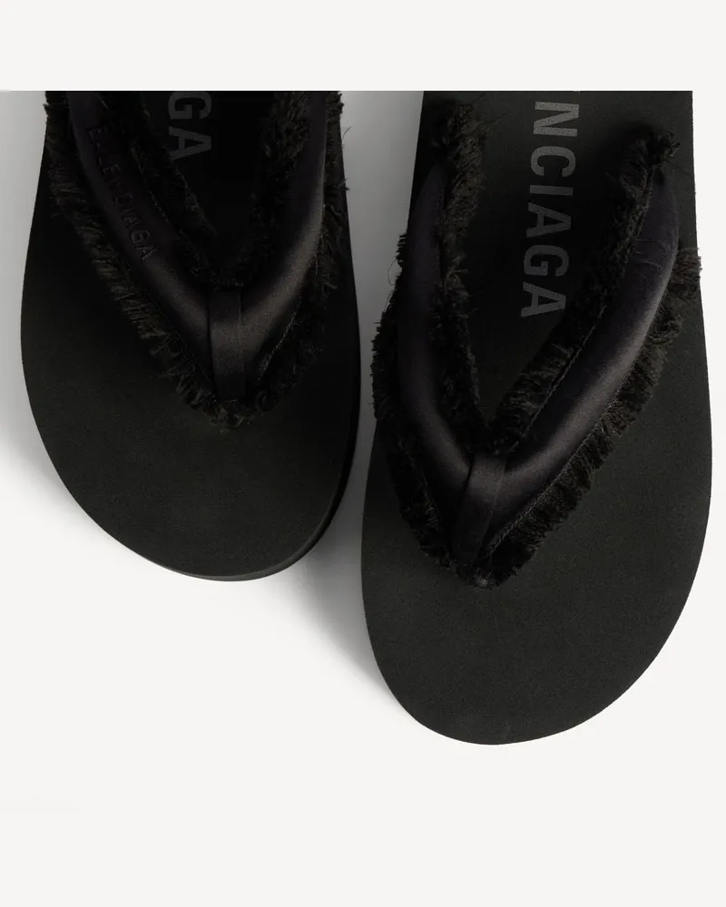 Balenciaga Bal E26 Sandals — Black Black
