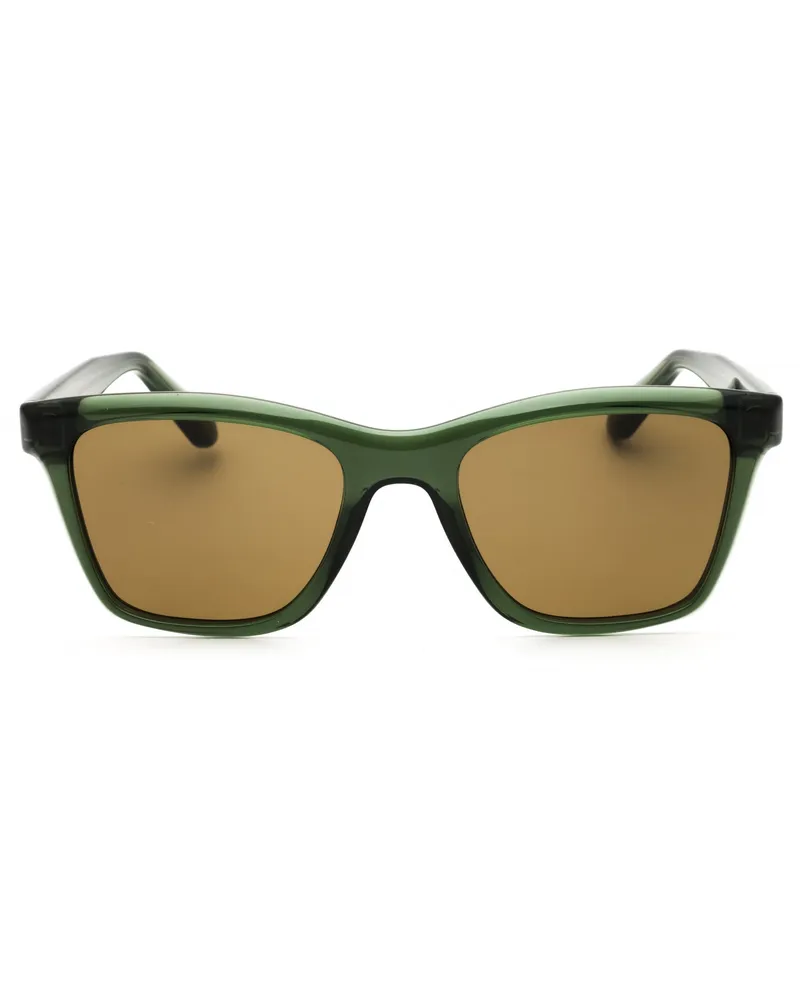 Ferragamo Unisex Salvatore  Sf2001s Sunglasses Black Green