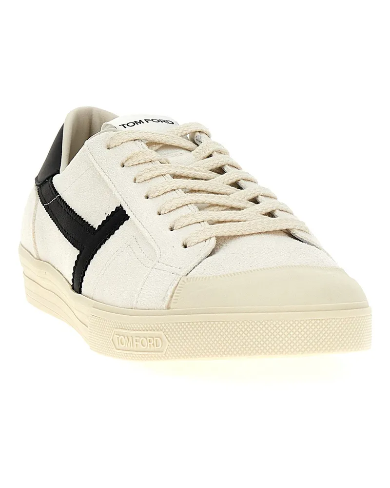 Tom Ford Jarvis Sneakers — Cream Cream
