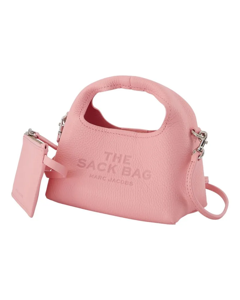 Marc Jacobs Women's The Micro Sack Crossbody -  Leather Pink Cowhide Bags Crossbodies Pink