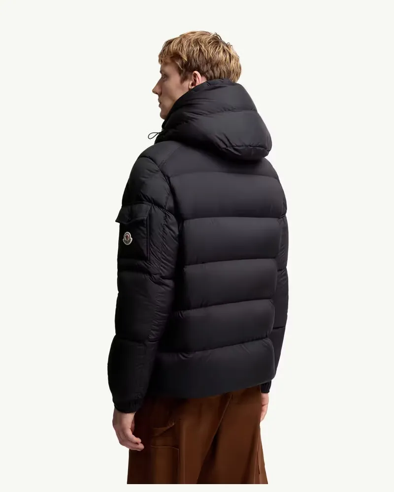 Moncler Quilted Down Jacket — Black Black