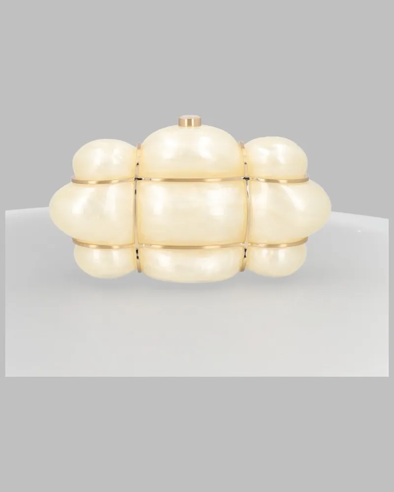 Cult Gaia Bolla Clutch — White White