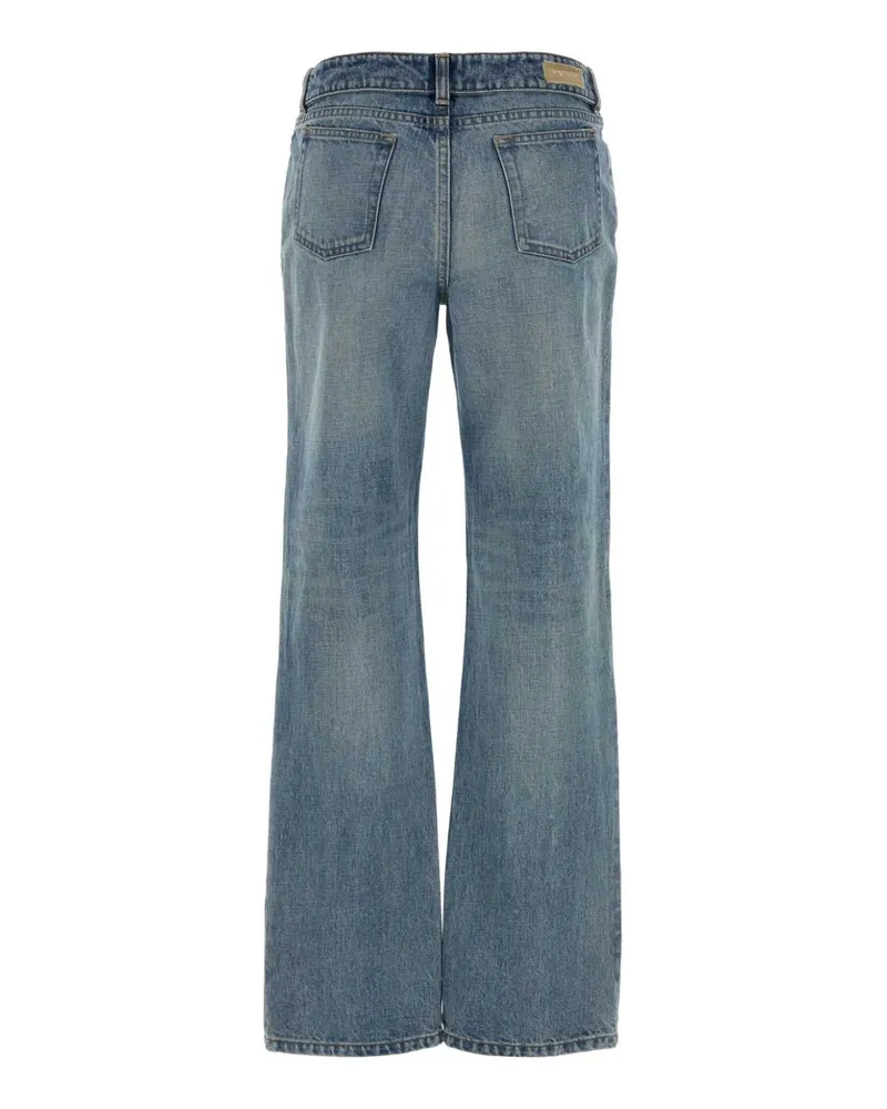 Alexander McQueen Women's Denim Jeans Bluemidwash Exterior: Cotton Blue