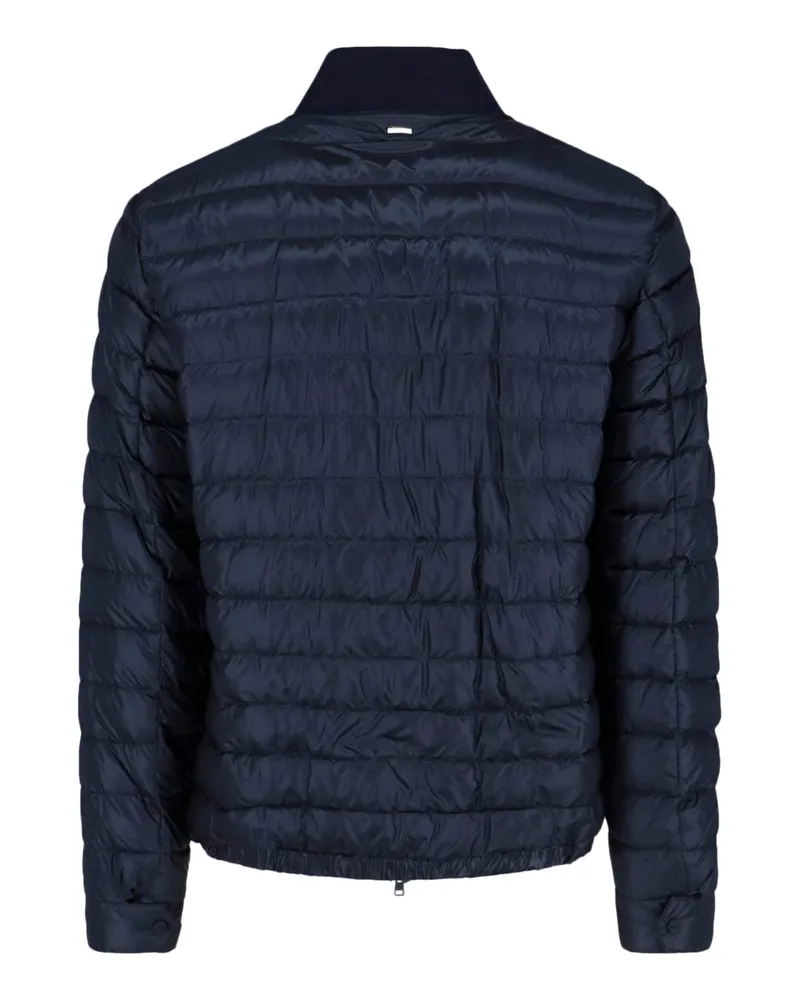 Herno Men's Jackets Blue Polyamide Navy