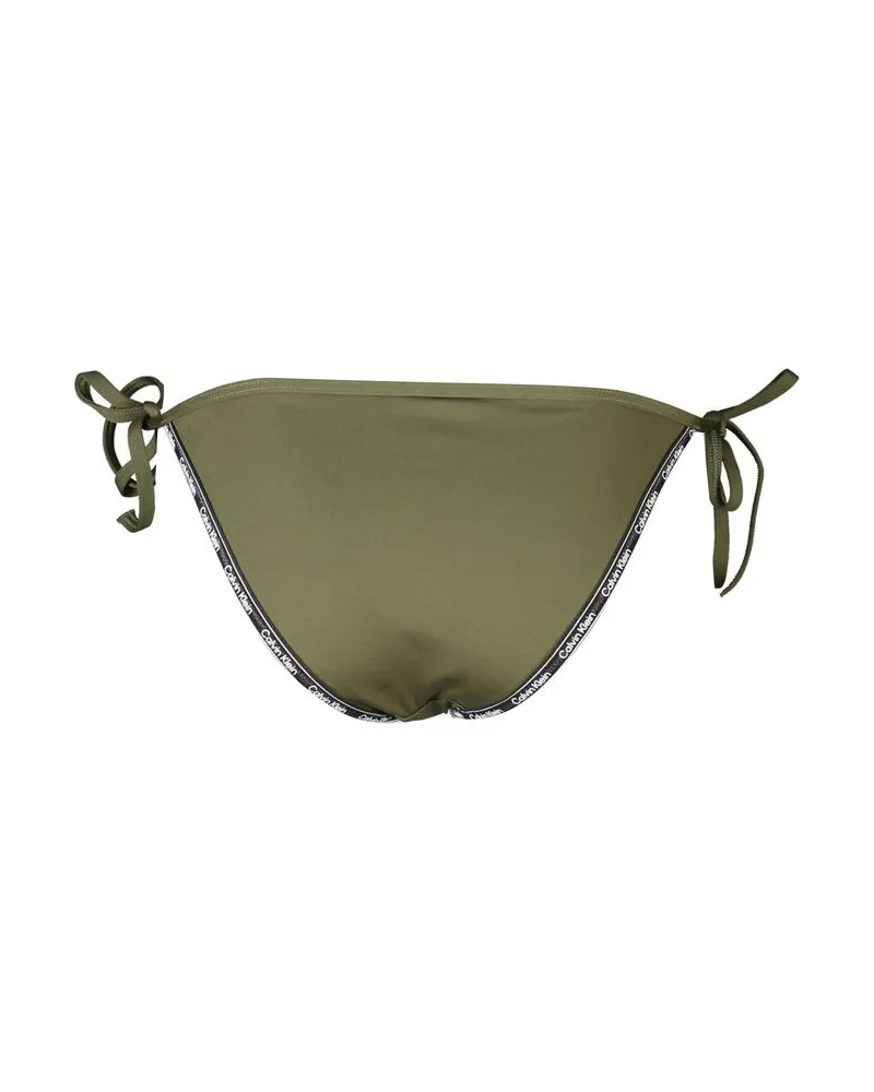 Calvin Klein Recycled Polyester Swim Brief — Green Green