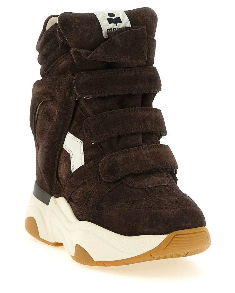 Isabel Marant Balskee Sneaker — Brown Brown