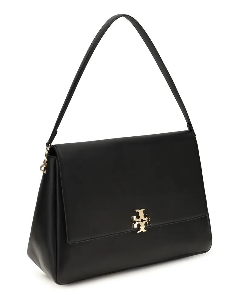 Tory Burch Charlie Shoulder Bag — Black Black