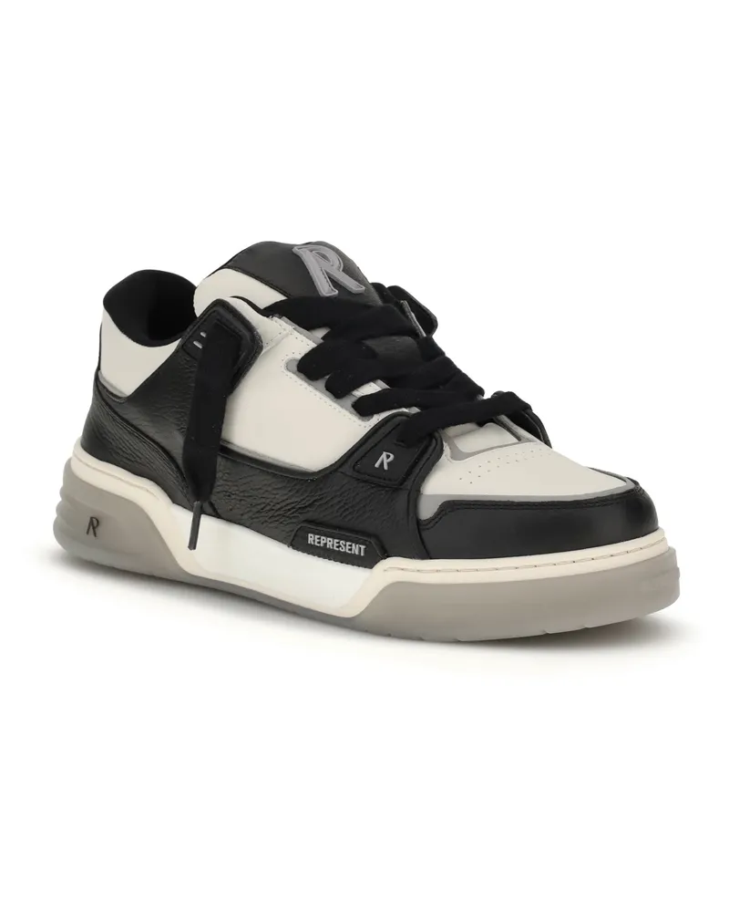 REPRESENT Men's Studio Sneakers Black-Vintage White Black/vintage Black