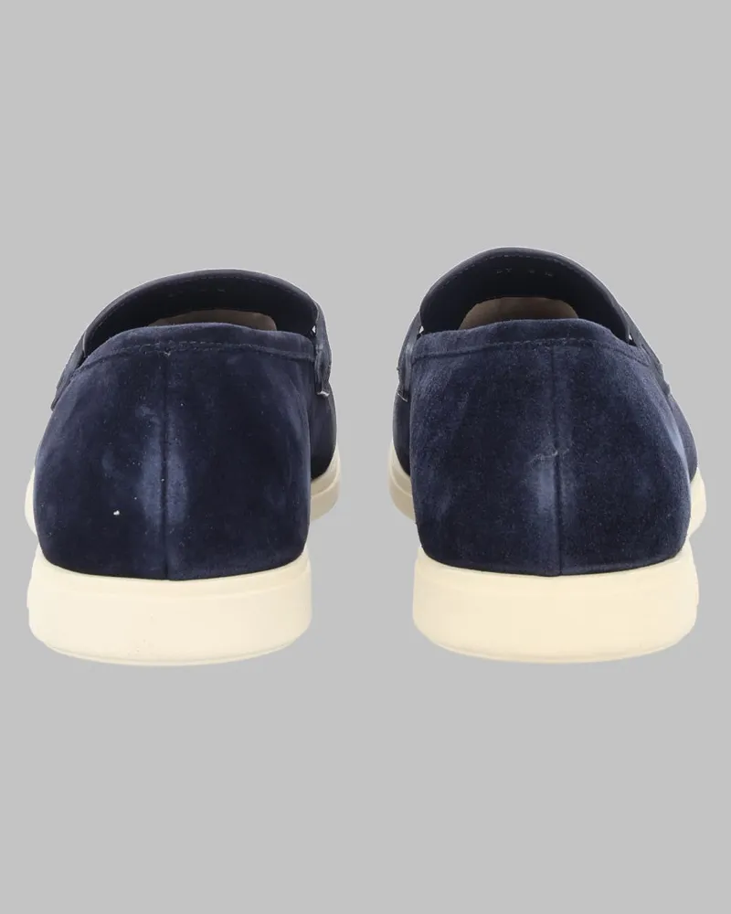 Ferragamo Gancini Loafer — Blue Blue
