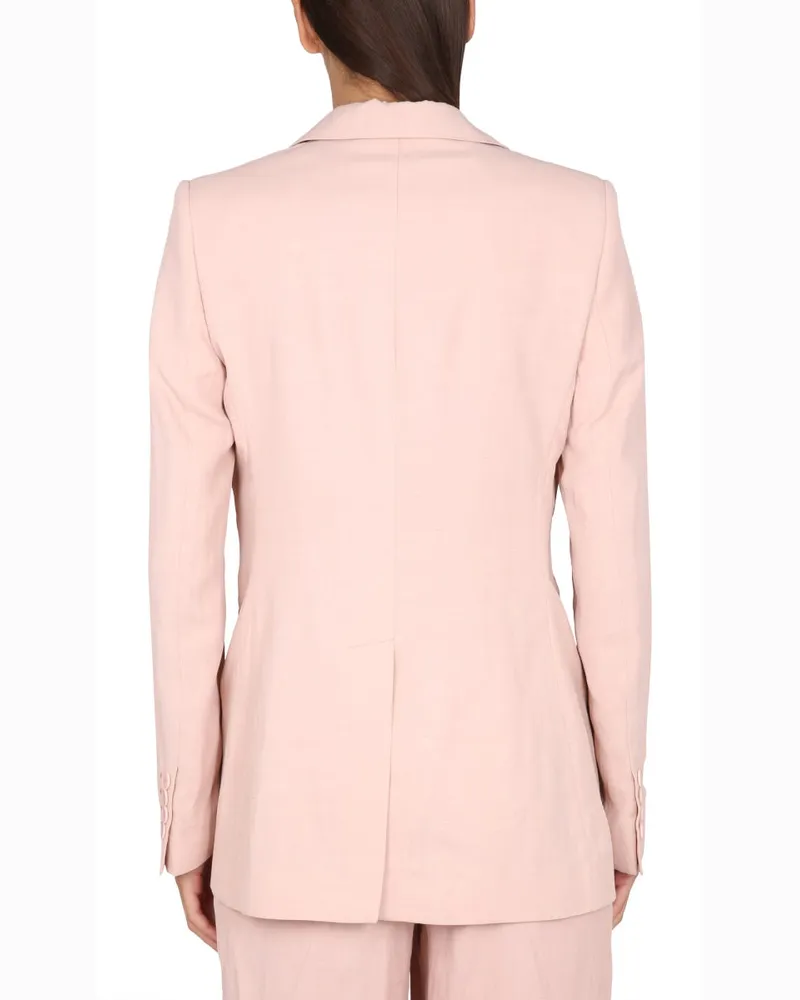 Stella McCartney Tailored Viscose Blazer — Pink Pink