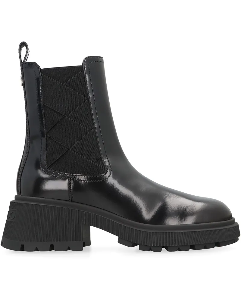 Jimmy Choo Women's Louri Ankle Boots Leather Black Black