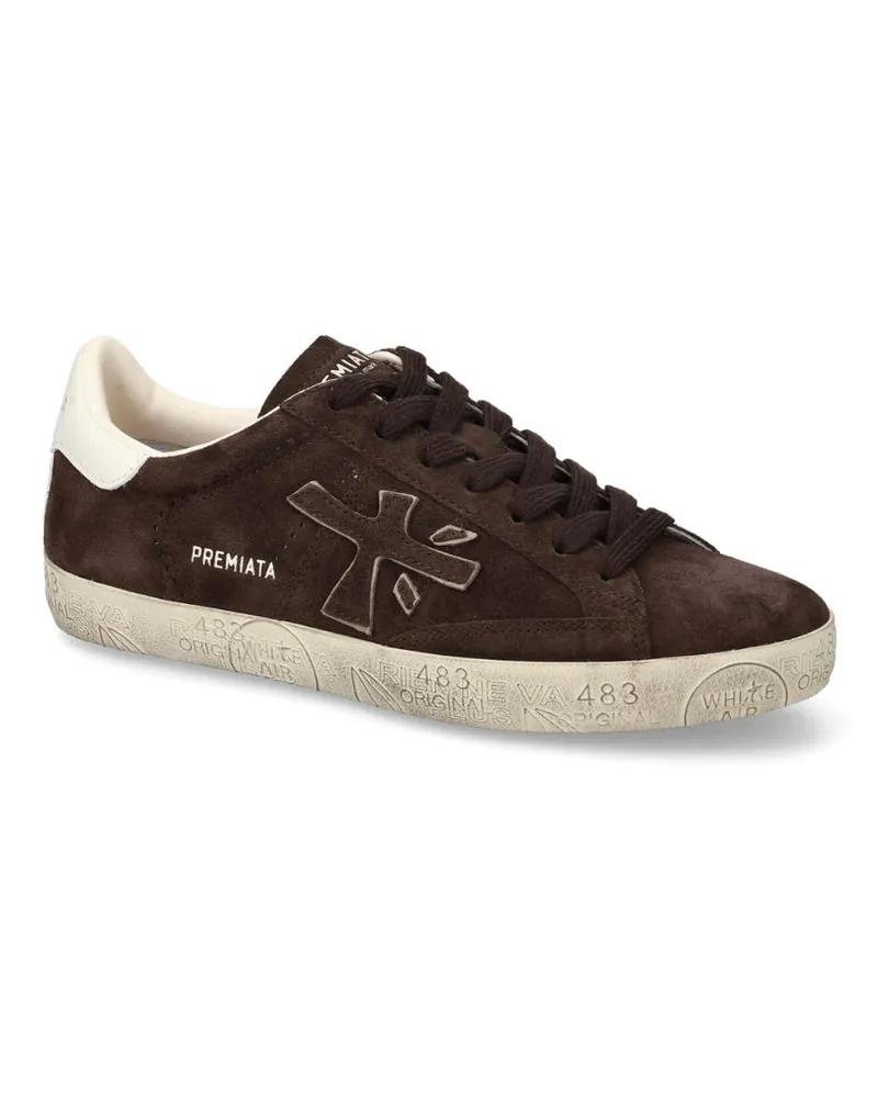 Premiata Steven Sneakers — Brown Brown