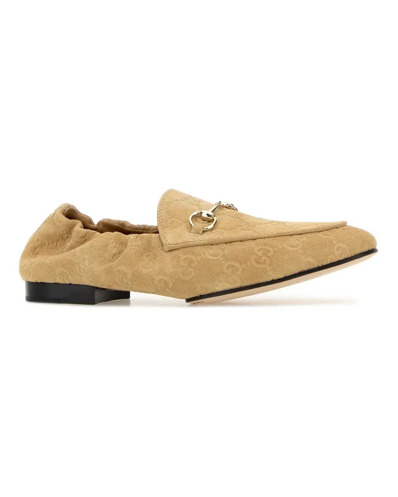Gucci Upper Loafers — Beige Beige