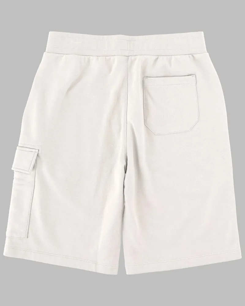 C.P. Company Cotton Shorts — Gray Gray
