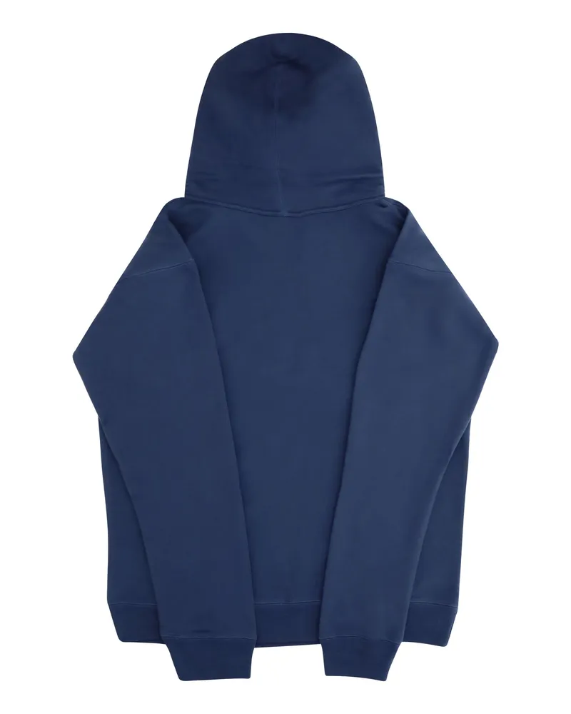 Gucci Cotton Hooded Sweatshirt For Boy Brilliant Petroleum Sweatshirts Sweater Navy