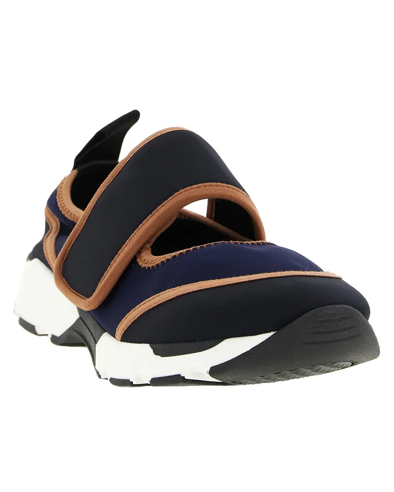 Marni Mary Jane Sneaker — Black Black