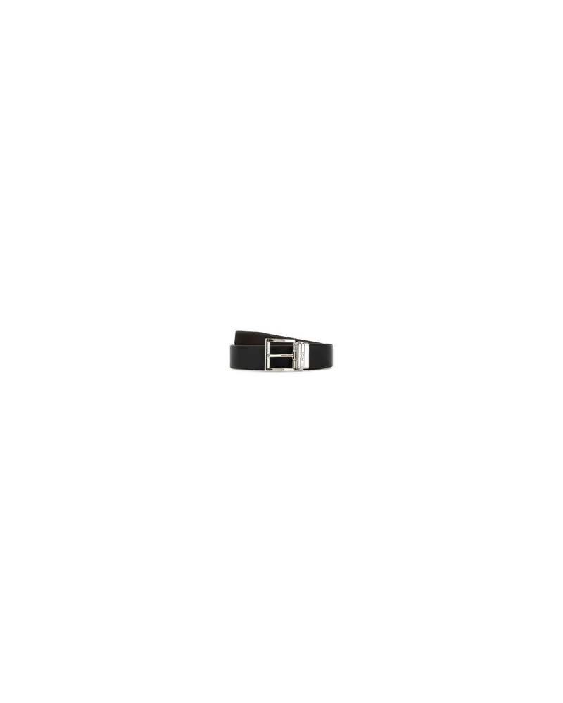 Prada 2cc004053 F0xcr Nerocaffe Calfleather Cinture Nerocaffe' Belt Black