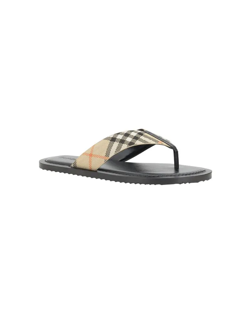 Burberry Men's Multicolor Polyamide Flat Sandals Multicolor