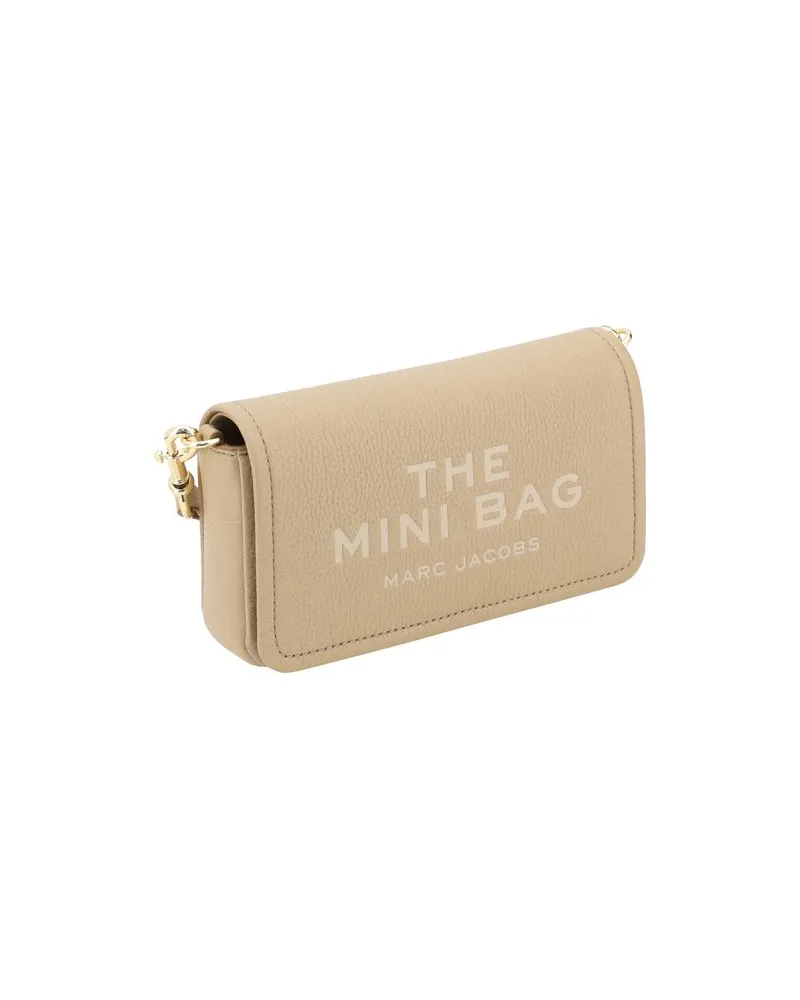 Marc Jacobs Women's Beige Calf Leather Bos Taurus Shoulder Bag Beige