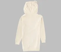 Cotton Hoodie Dress — Yellow