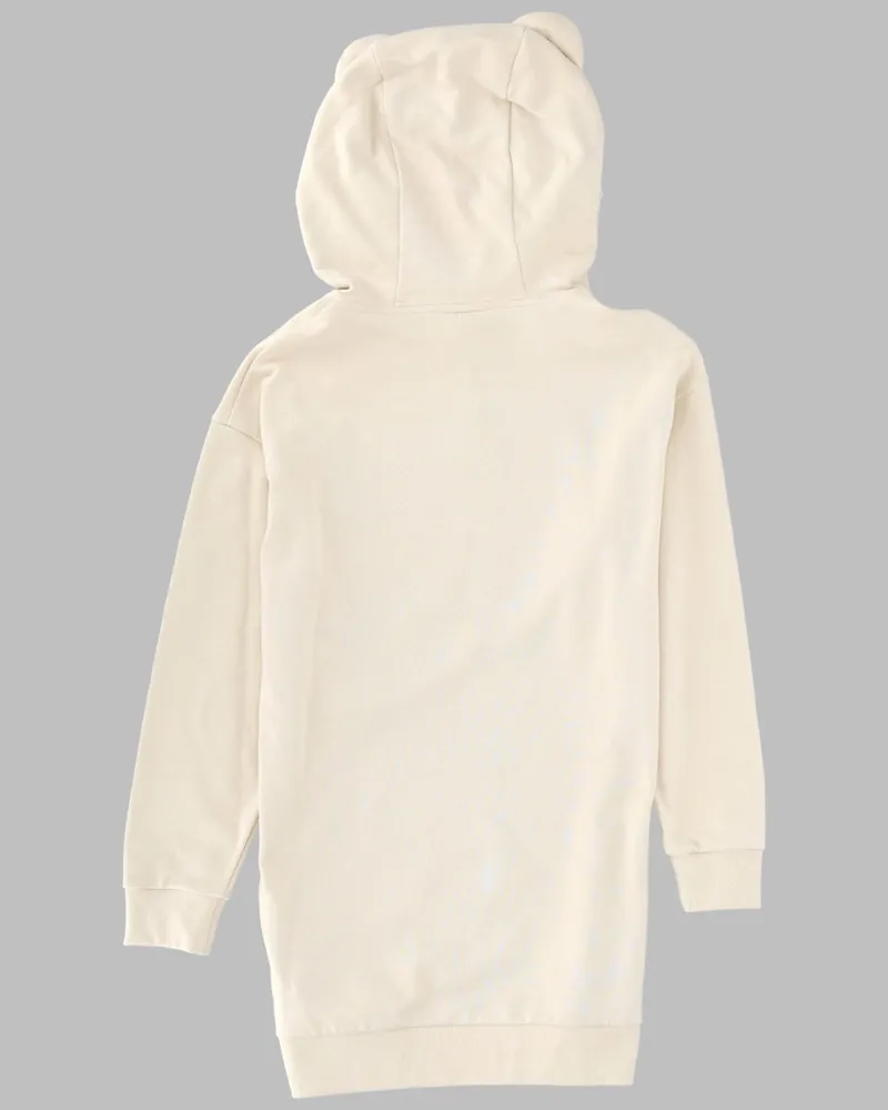 Fendi Cotton Hoodie Dress — Yellow Yellow