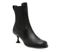 Elasticated Chelsea Boot — Black