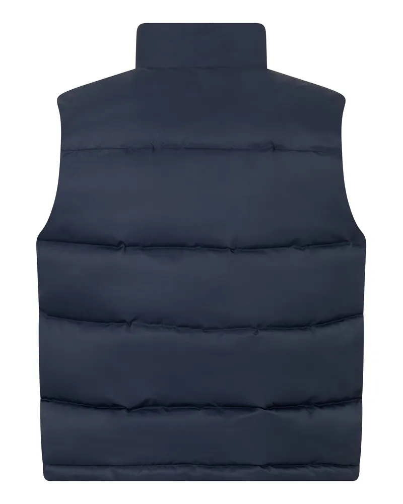 Drôle de Monsieur Men's Padded Gilet Navy Polyamide Waistcoats & Gilets Navy
