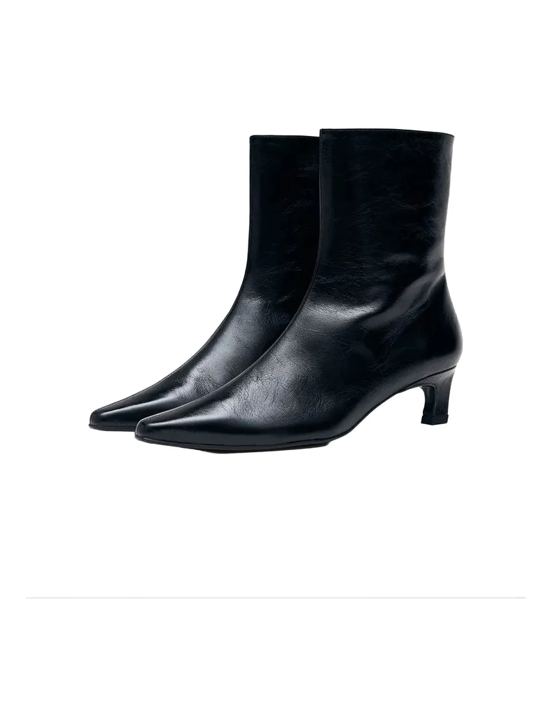 Alohas Ambar Rift Ankle Boot — Black Black