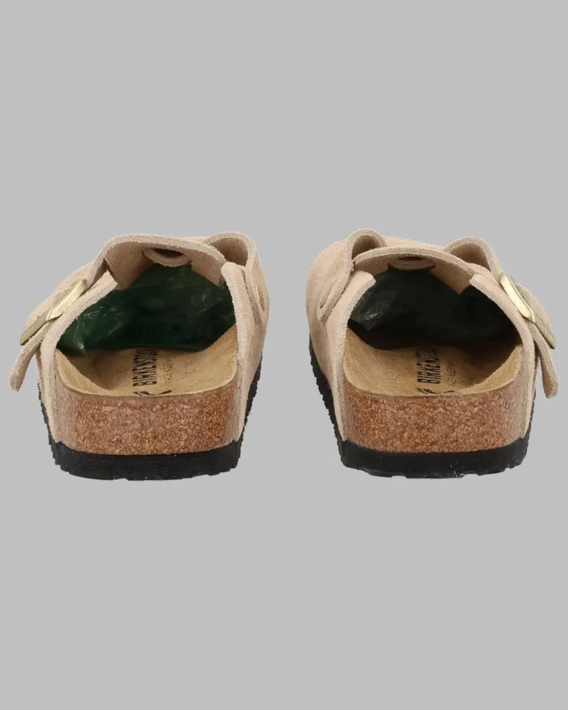 Birkenstock Boston Clogs — Beige Beige