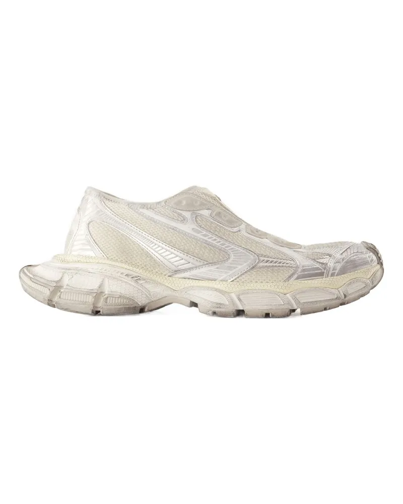 Balenciaga Unisex 3xl Slip On Sneakers -  Synthetic Beige Shoes Beige