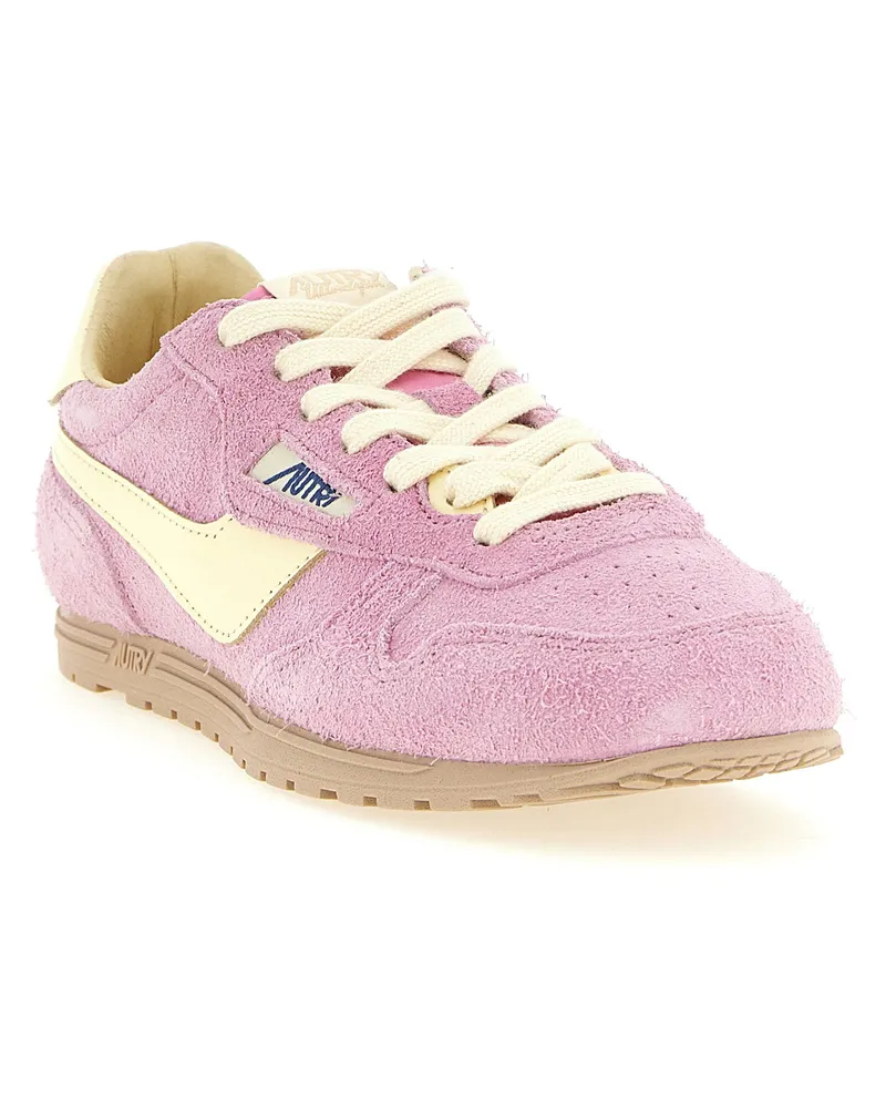 AUTRY Windspin Sneaker — Pink Pink