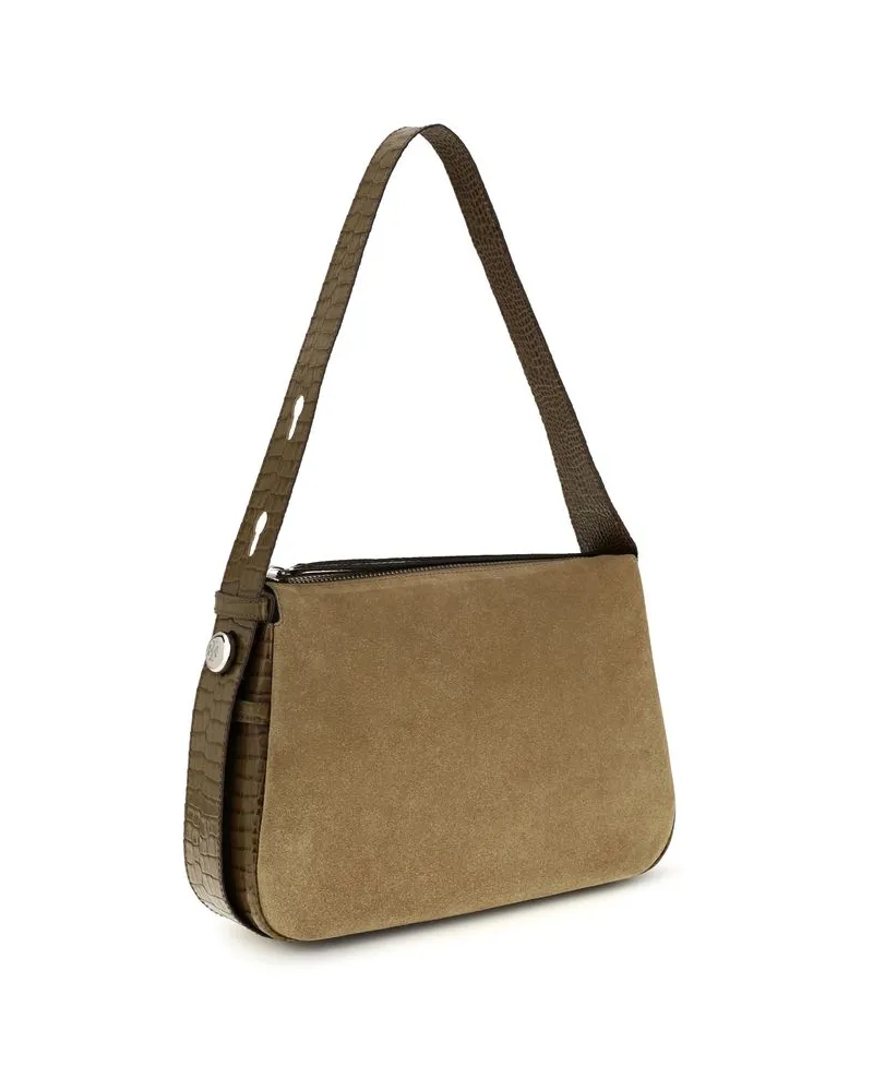Tory Burch Romy Shoulder Bag — Beige Beige