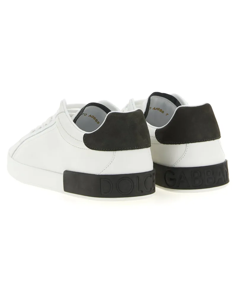 Dolce & Gabbana Portofino Sneaker — White White