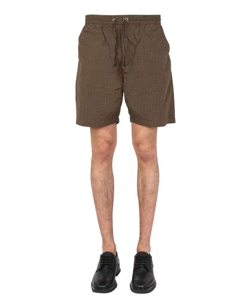 Universal Works Bermuda Shorts — Brown Brown
